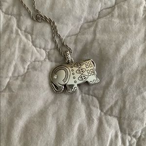 Brighton Ellie Elephant Swarovski necklace